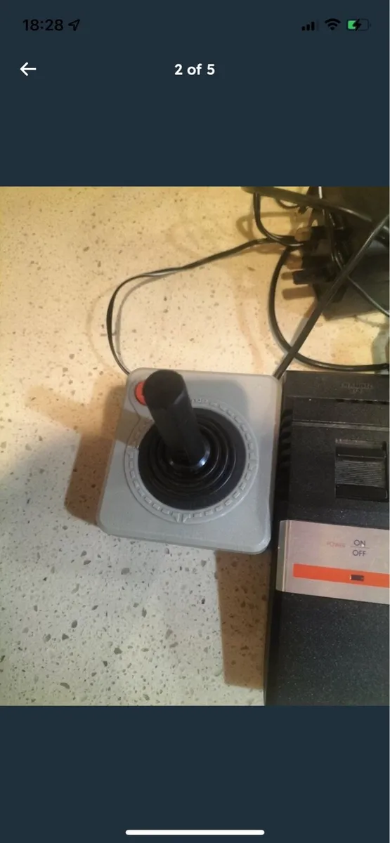 Vintage Atari 2600 and joys and games - Image 2