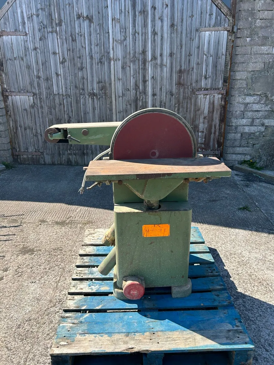 Disc and belt sander - Image 1