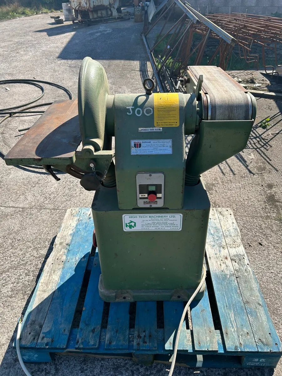 Disc and belt sander - Image 2