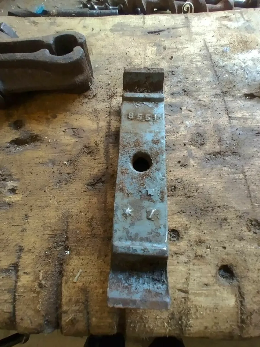 5. Antique STAR Hay rake tine clips - Image 2