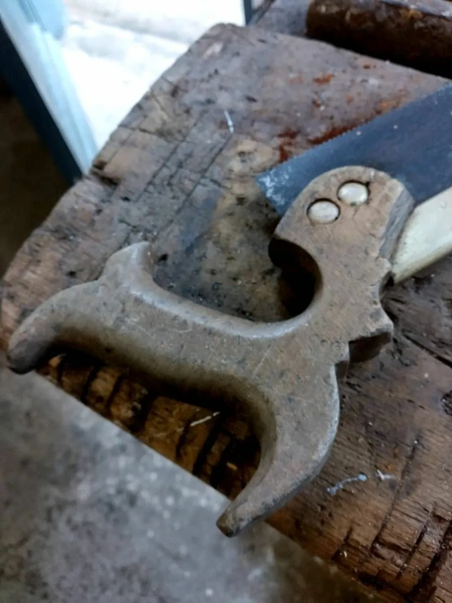 Early Antique Spear & Jackson Dovetail Saw - Image 2