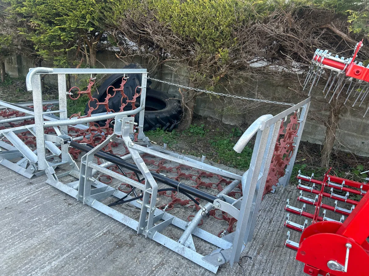 New JarMet 4Metre hyd chain Harrow - Image 3