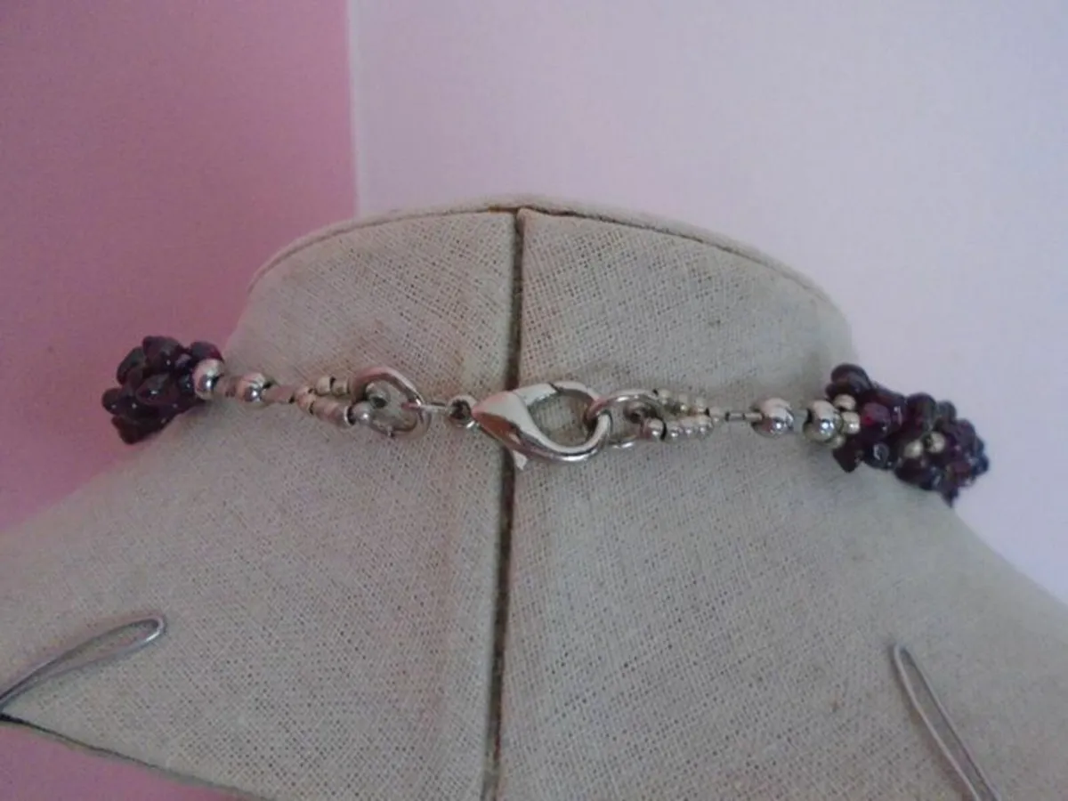 Garnet necklace,Jewellery.Necklace,Jan birthstone - Image 2