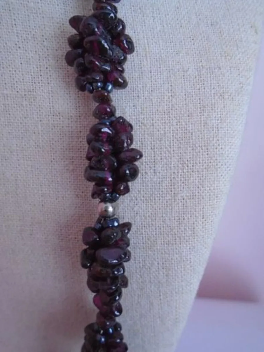 Garnet necklace,Jewellery.Necklace,Jan birthstone - Image 3