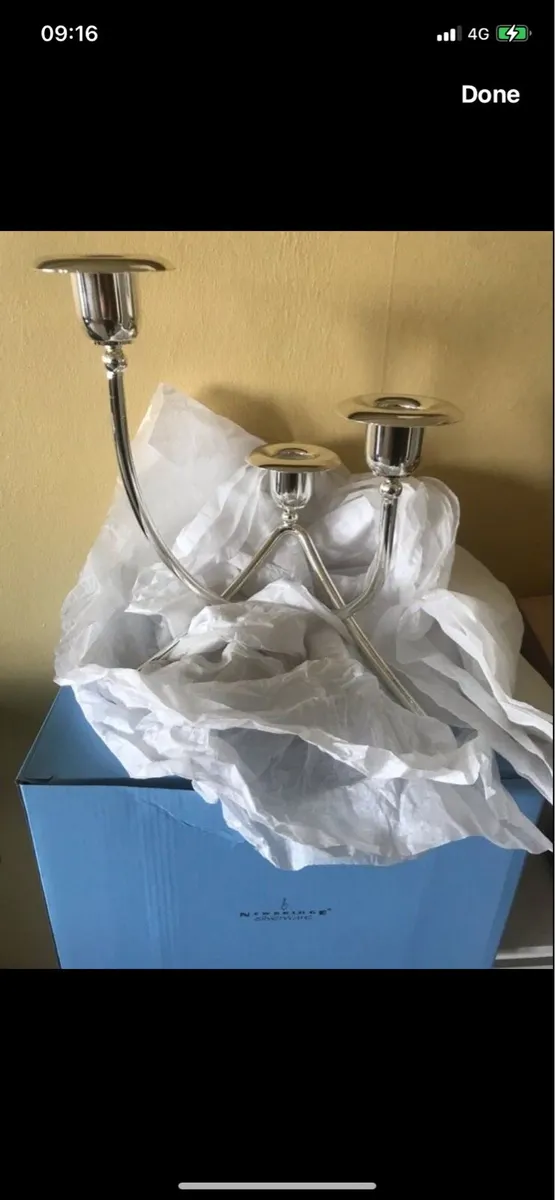 Newbridge Silverware Candleabra - Image 1