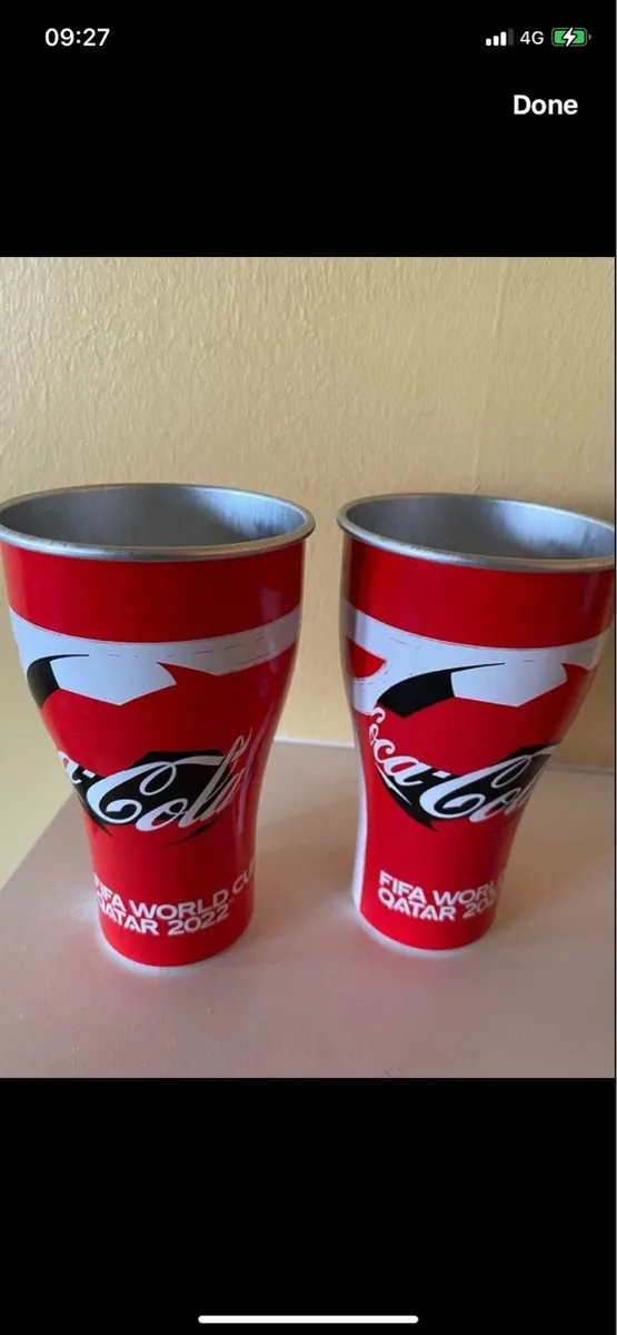 Qatar 2022 World Cup Cups - Image 1