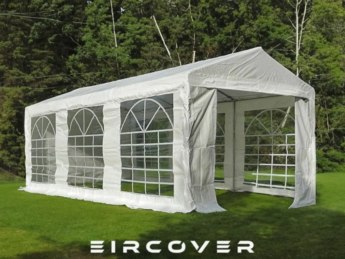 Marquee 3m x 6m PE cover (10' - 20') FREE Delivery - Image 1