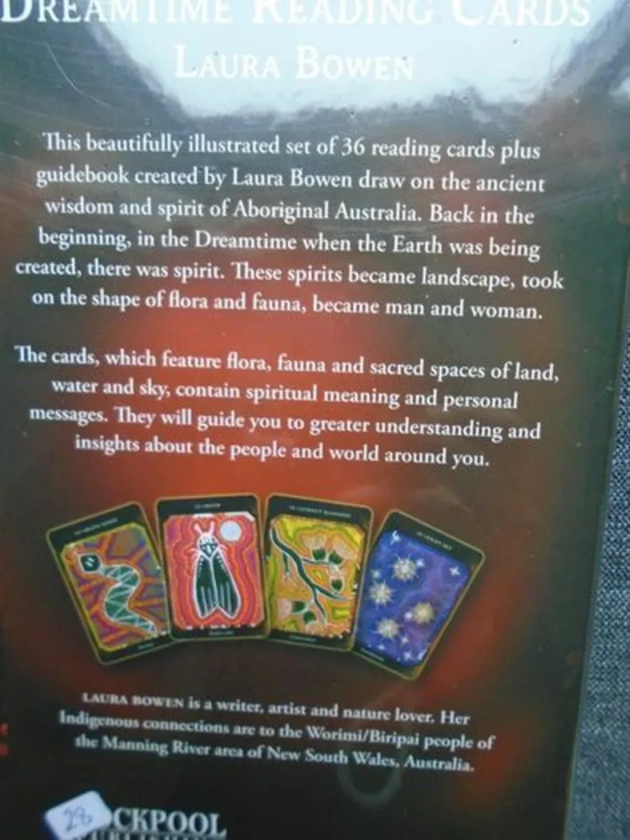 Dreamtime reading cards, Oracle cards, Gift - Image 2