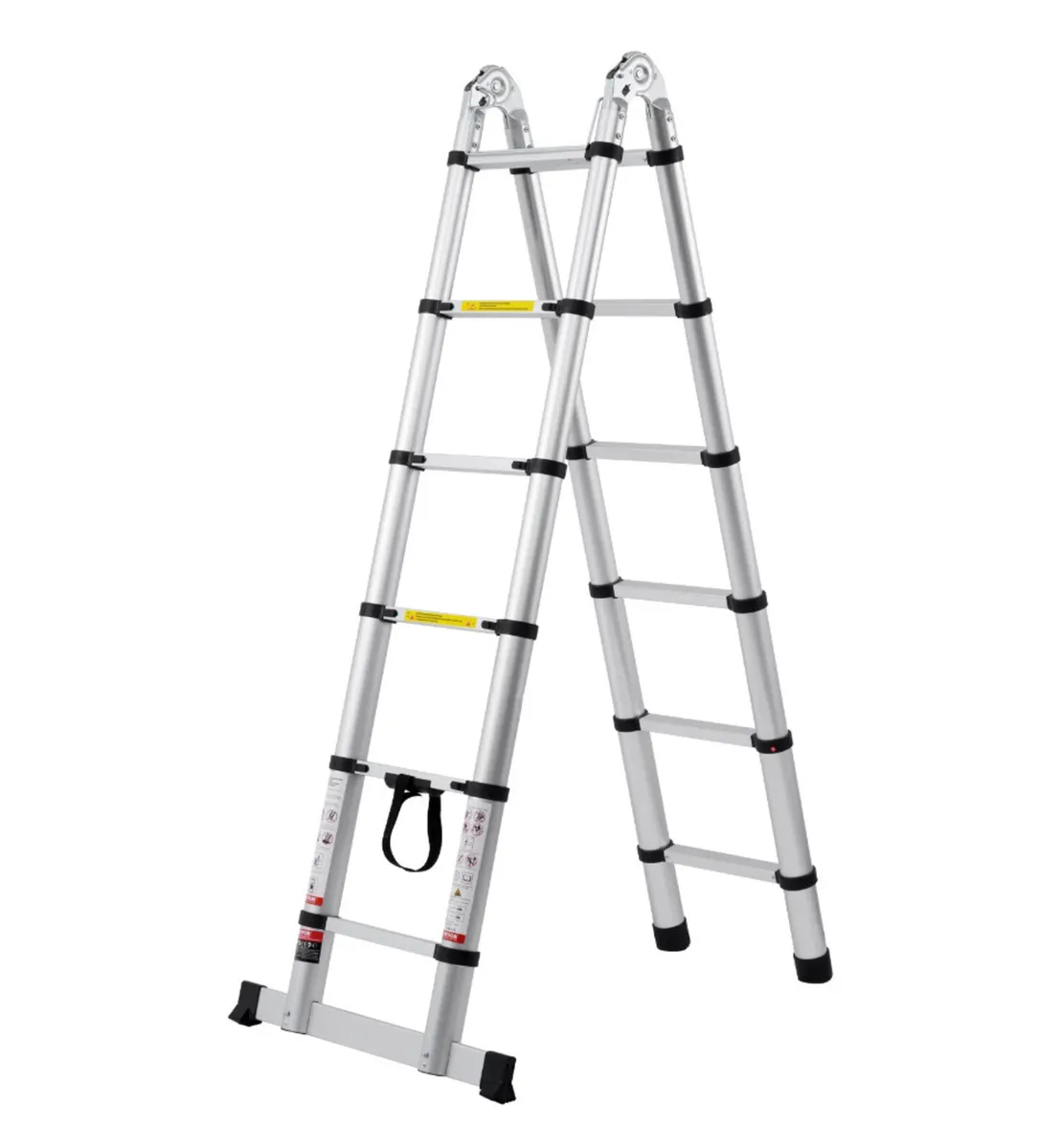 3.8 Metre A-Shape Telescopic Ladder 12.5ft NEW - Image 2