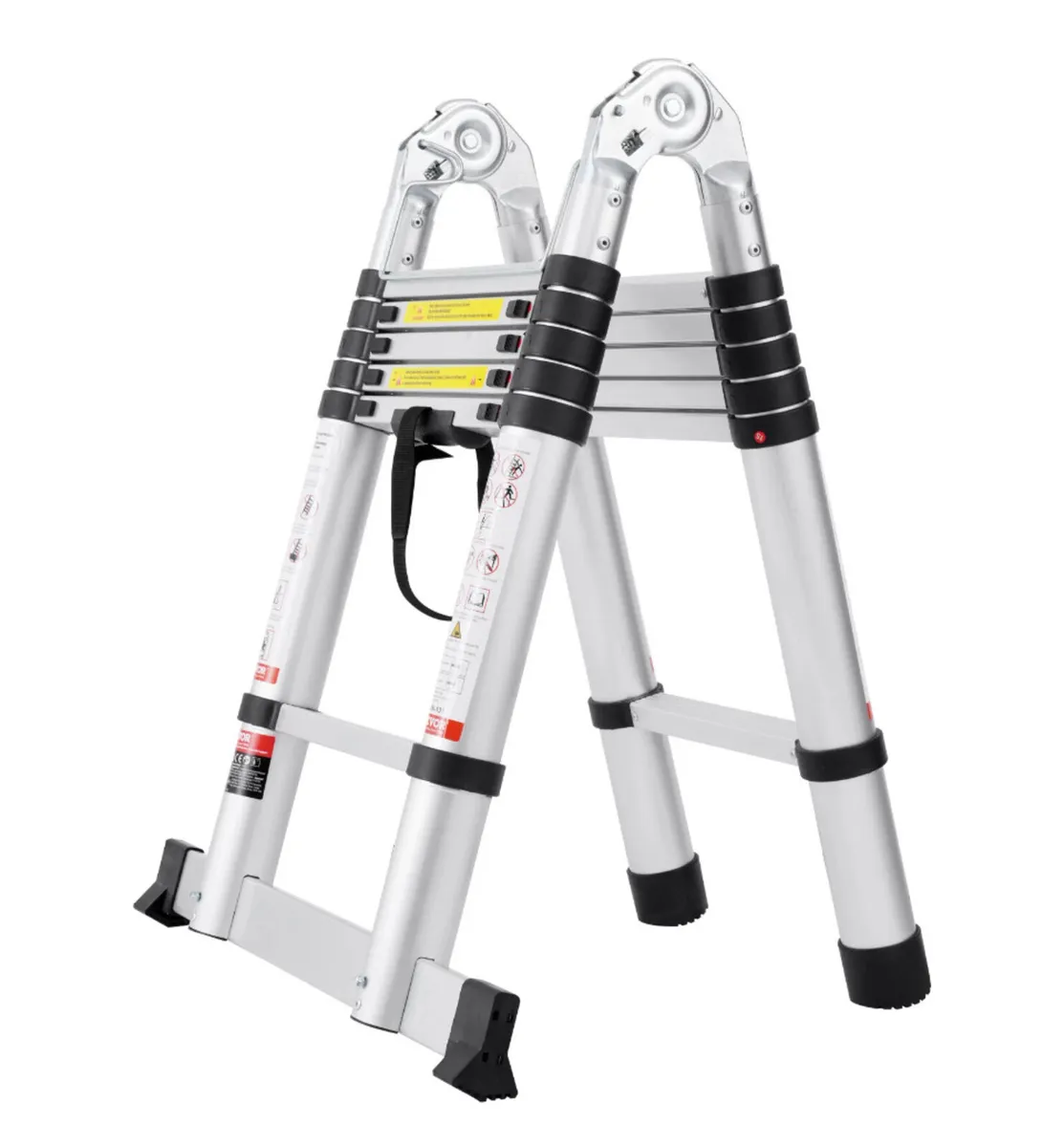 3.8 Metre A-Shape Telescopic Ladder 12.5ft NEW - Image 3