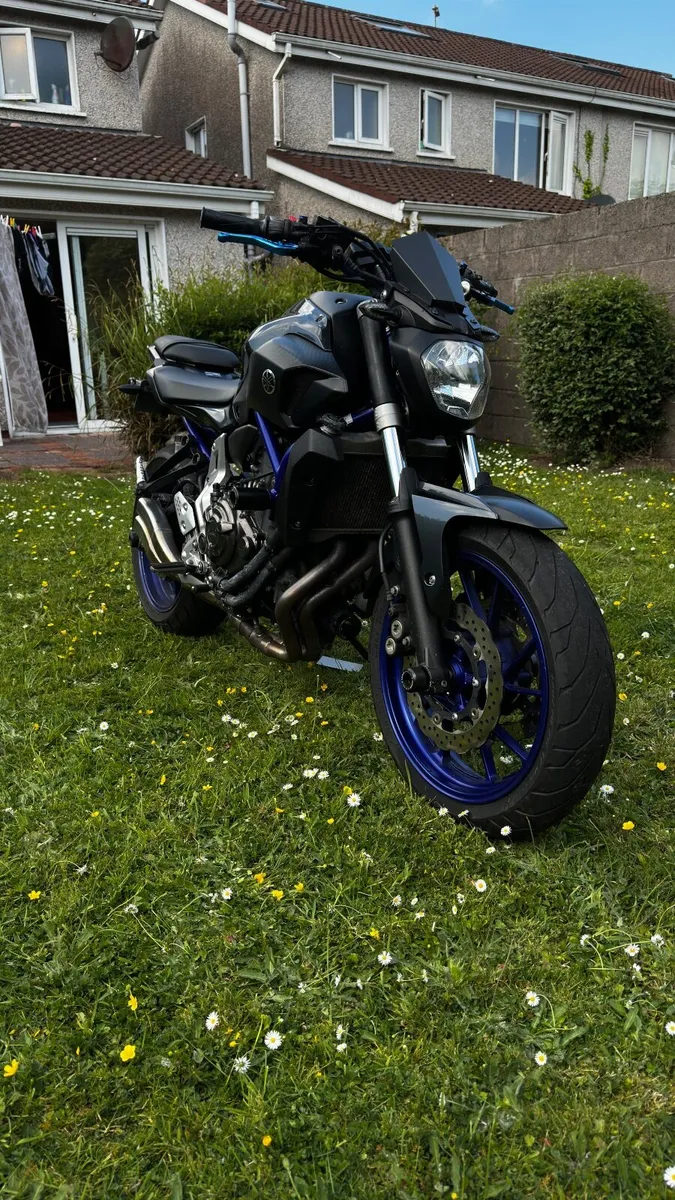 YAMAHA mt 07  2014 - Image 3