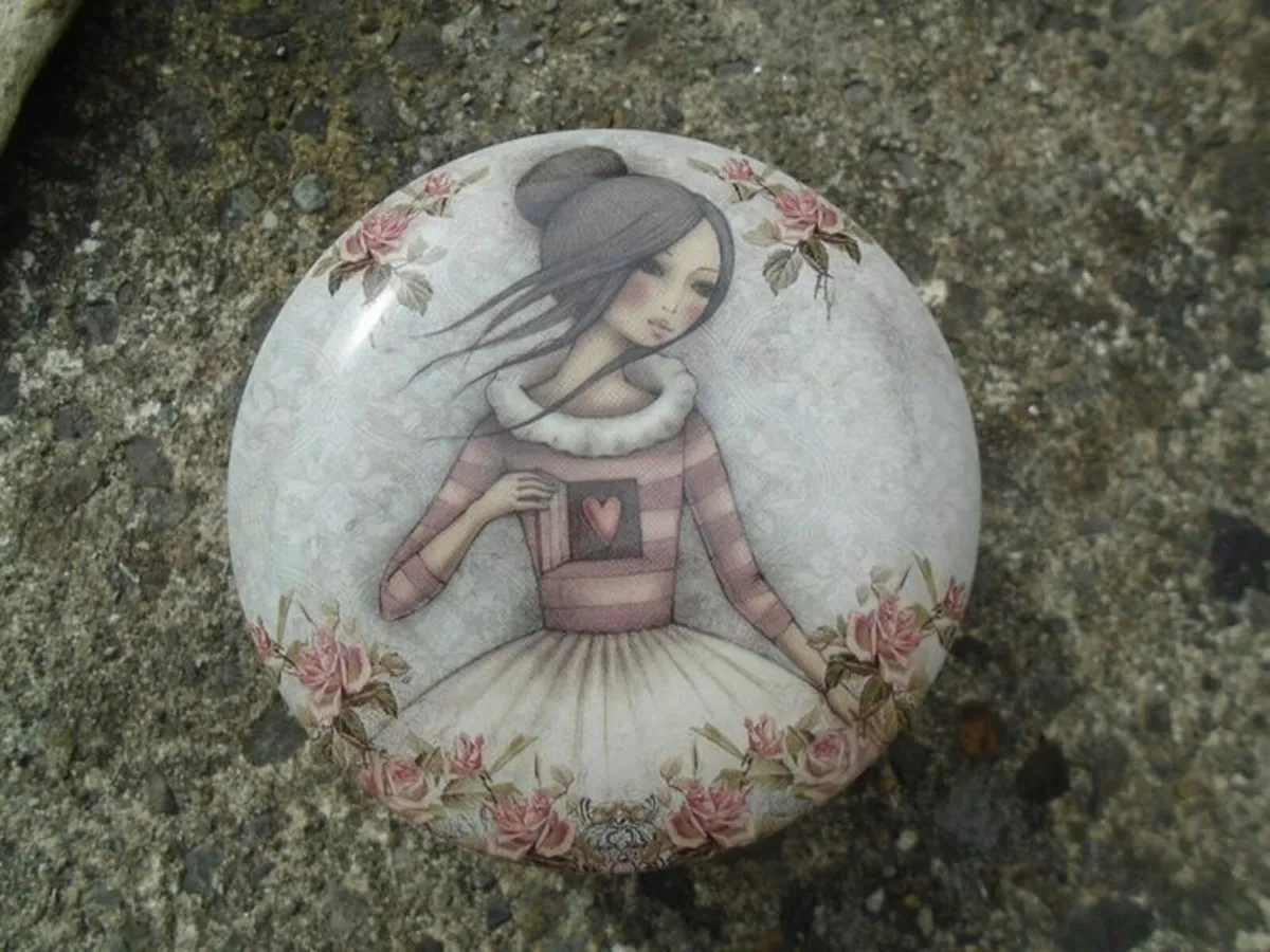 Santoro tin box, Trinket box, gift - Image 1