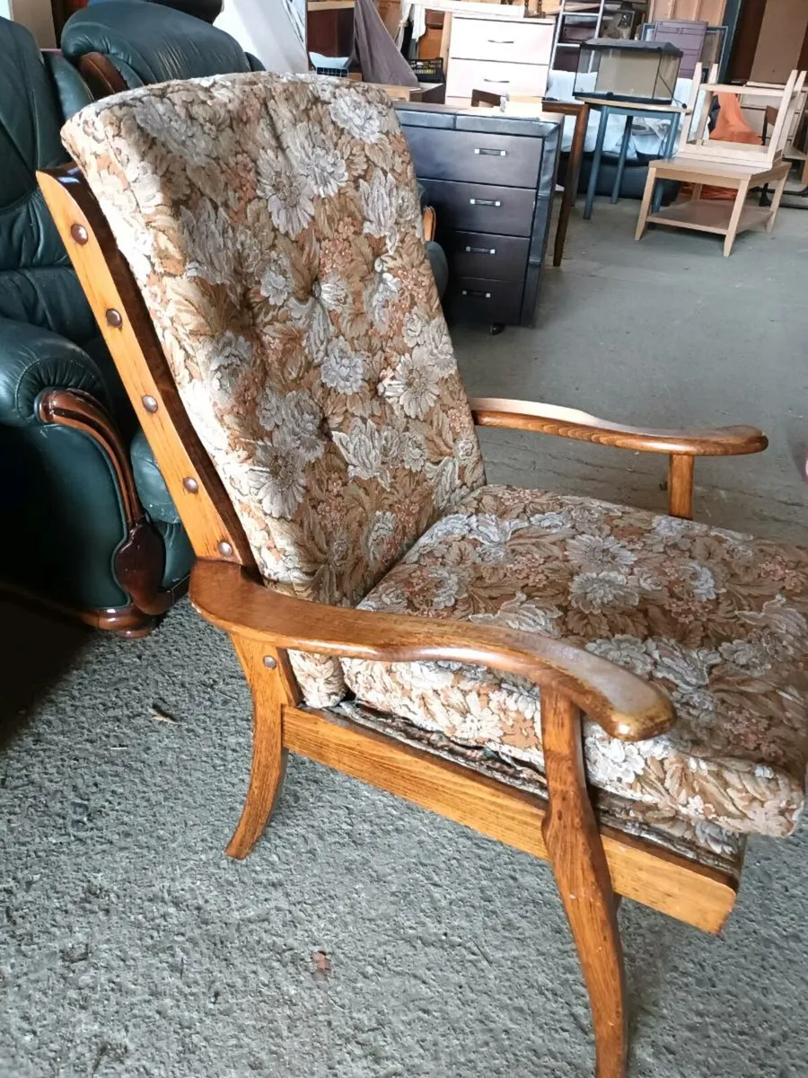 Vintage Fireside Chair - Image 1