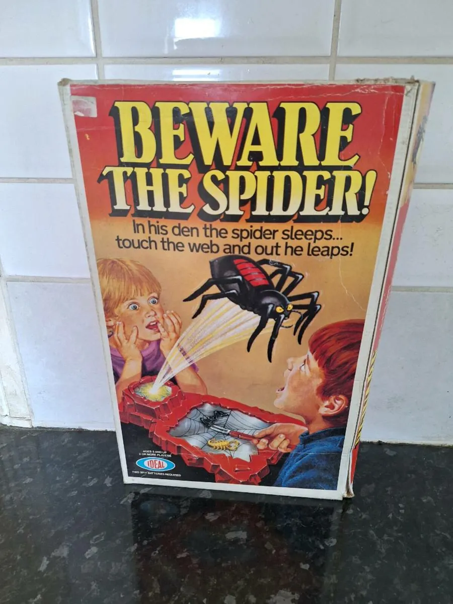 Vintage Beware The Spider game by Ideal - Image 1