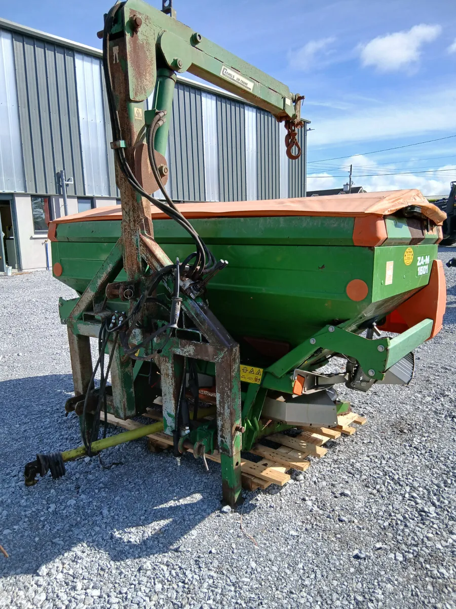 Amazone ZA-M 1501 & jib crane - Image 3