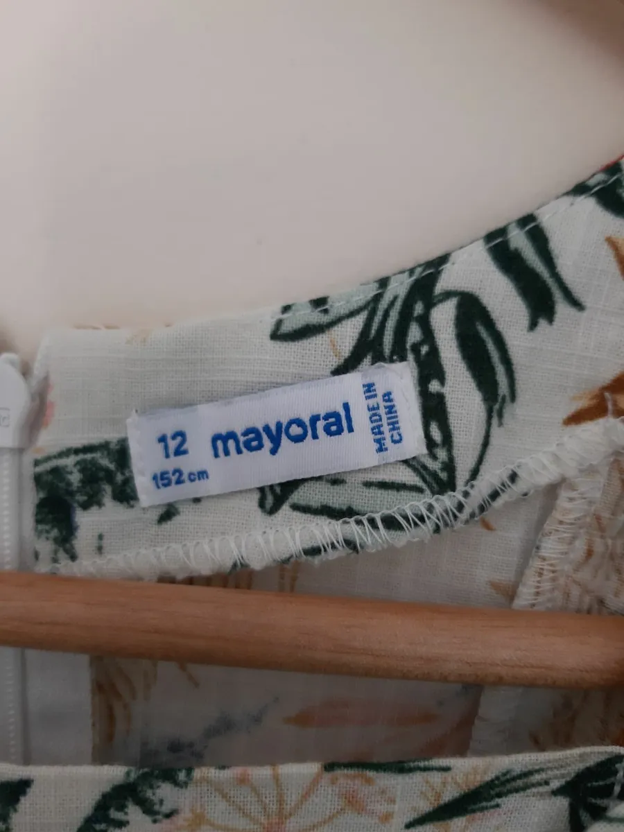 Mayoral girls jumpsuit with pockets Age 12 - Image 4
