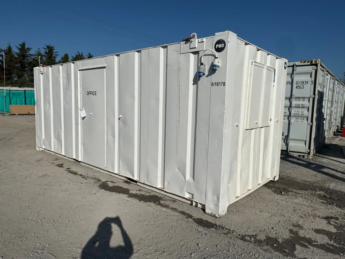 20’ x 8’ Office Container Unit - Image 2