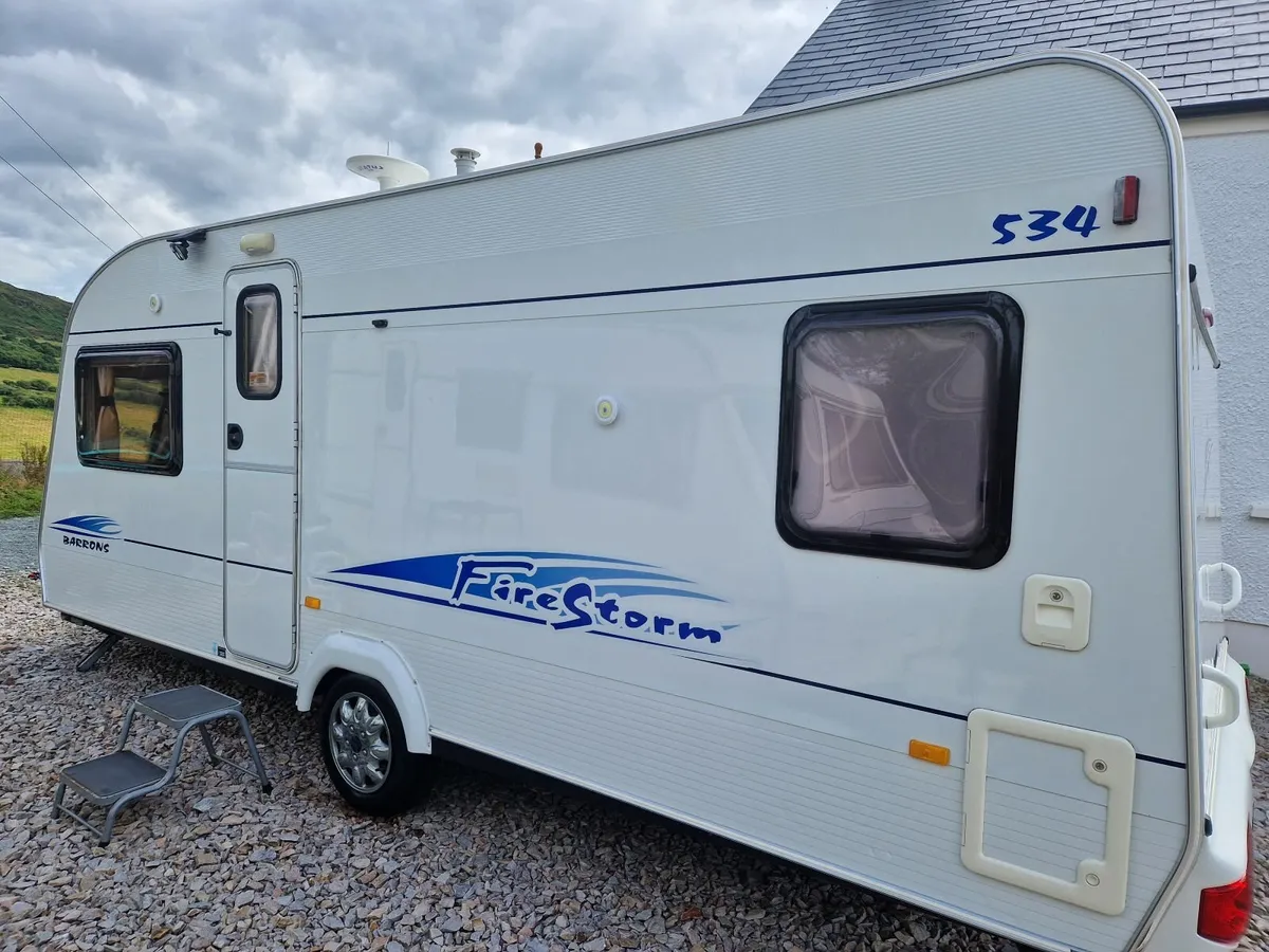 ELDDIS FIRESTORM 534 CARAVAN – FIXED BED - Image 2