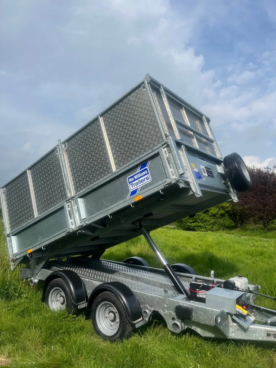 10x5/6 iforwilliams tipping trailer new - Image 1