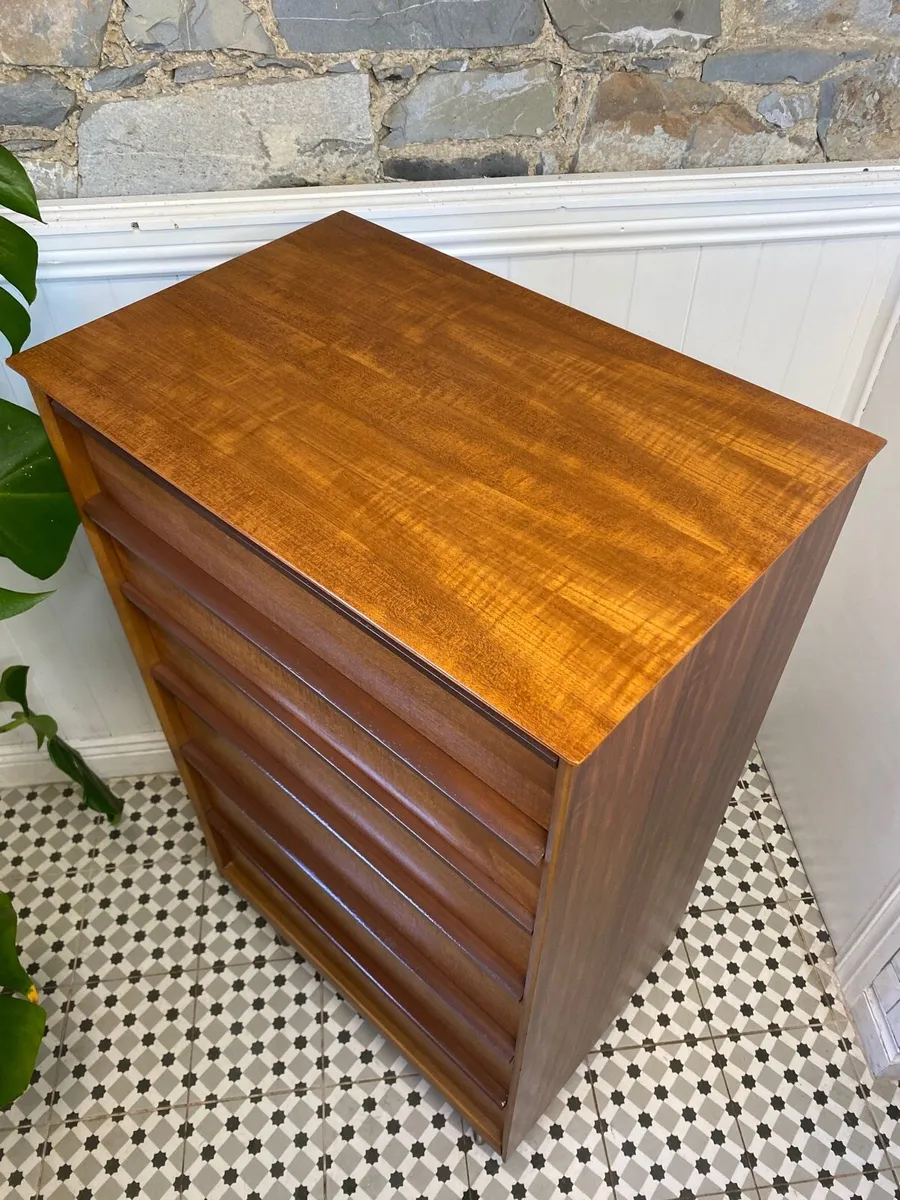Rare Mid Century Teak Austinsuite Tallboy Chest - Image 3