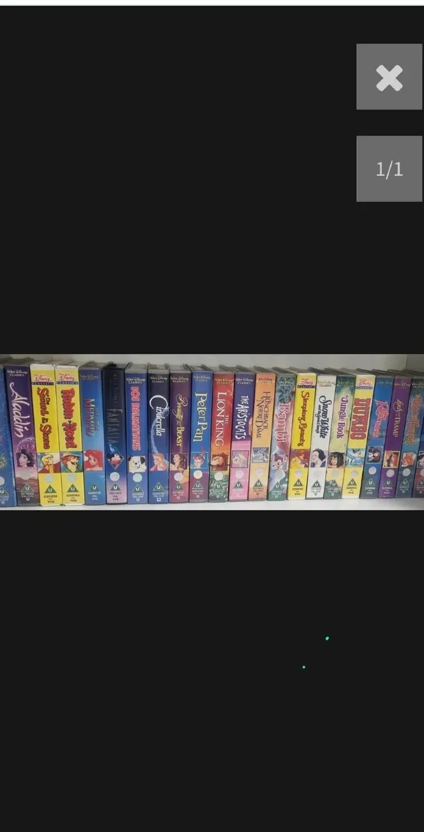 Disney vhs