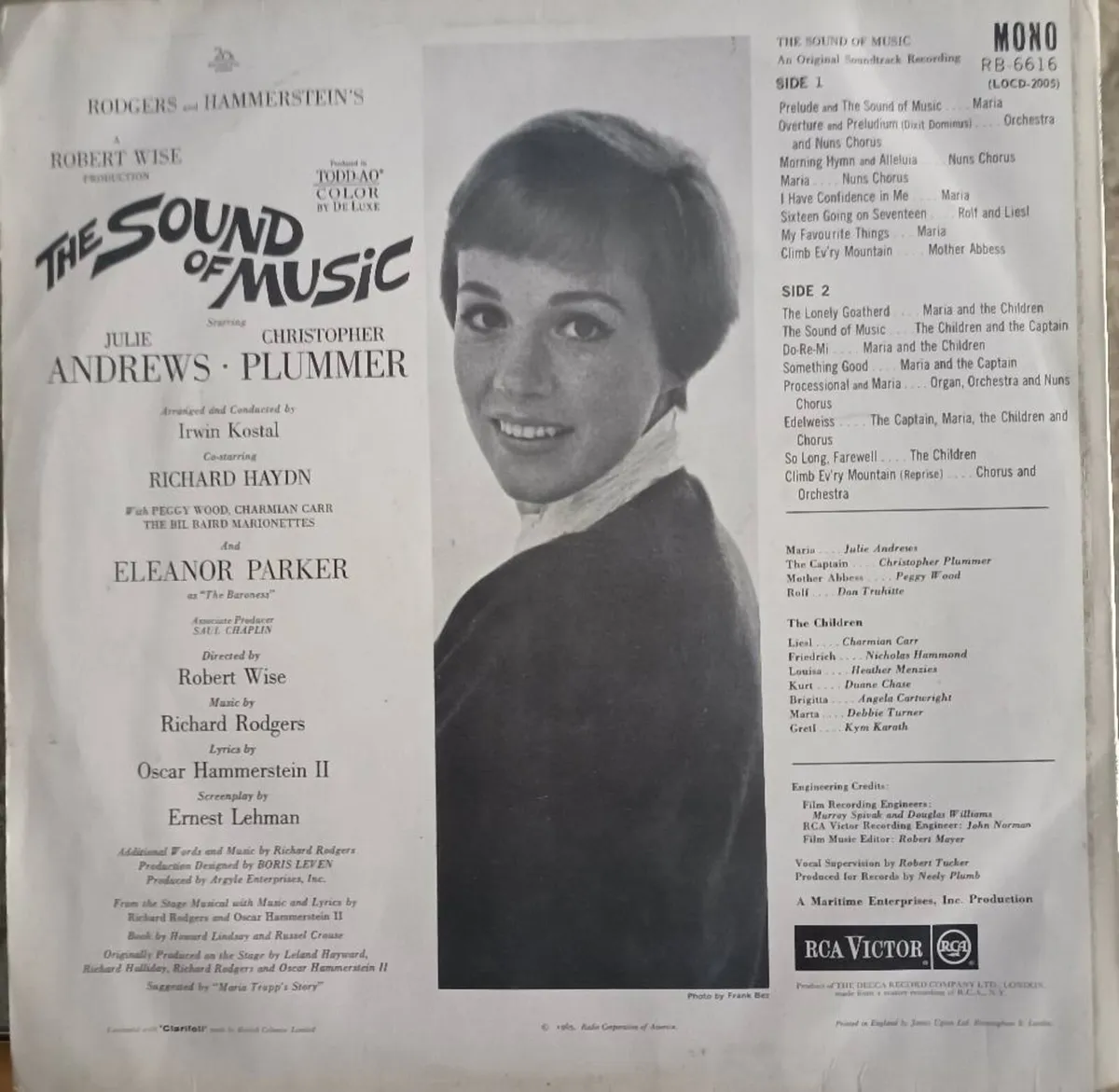The Sound of Music Vynil Record - Image 3