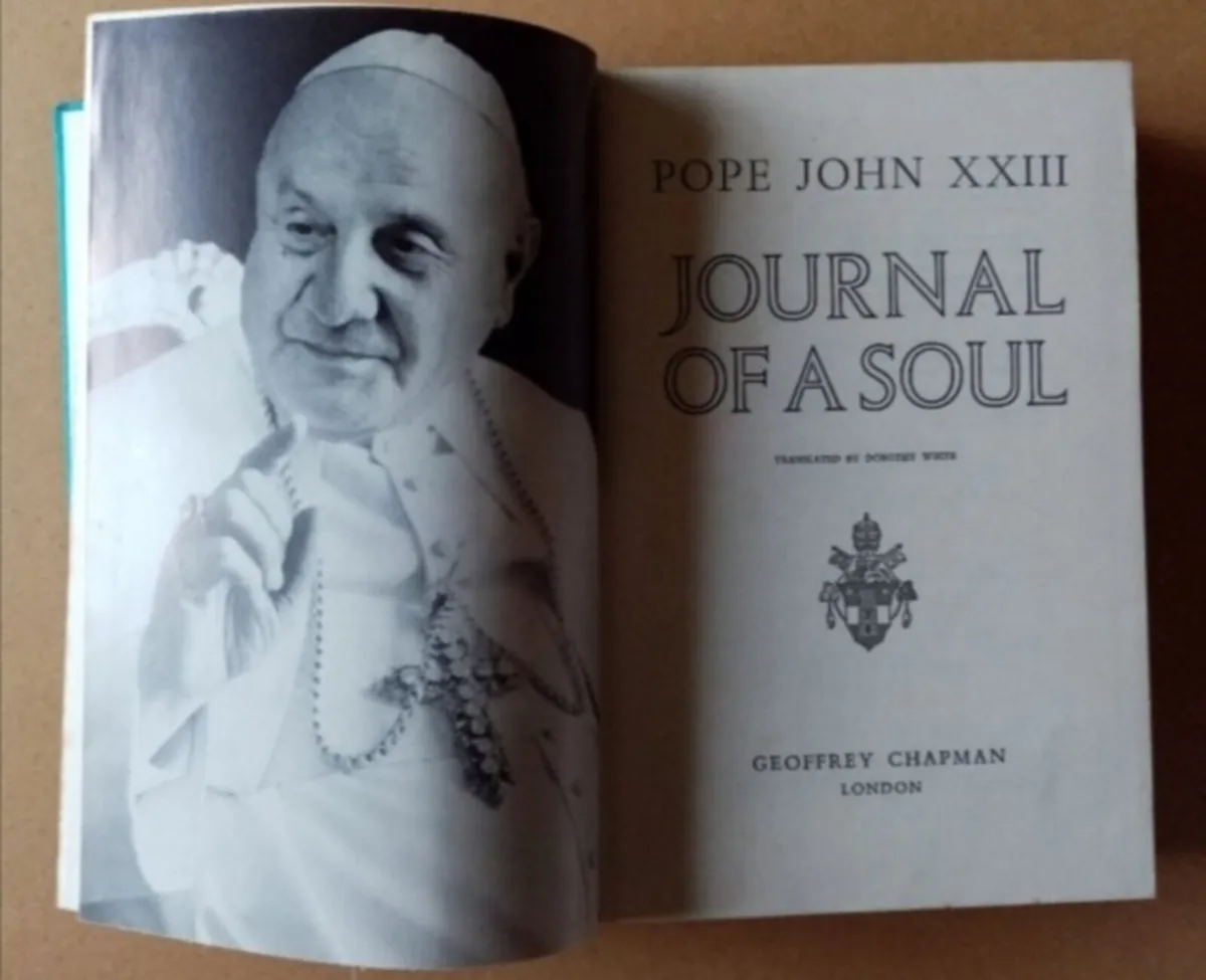 Pope John xxiii Journey of a Soul Vintage Book - Image 2