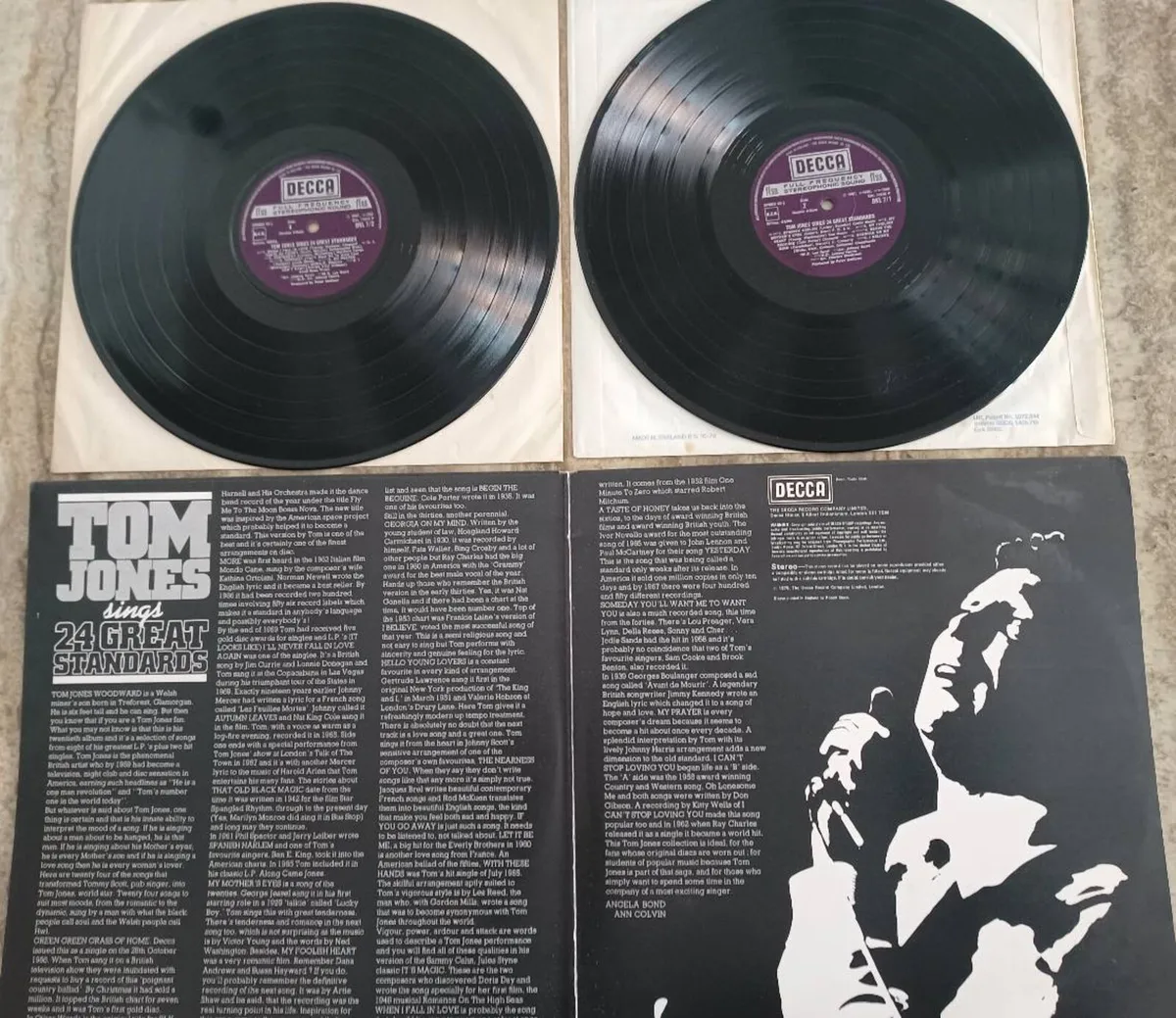 Tom Jones 2LP Vynil Set - Image 2