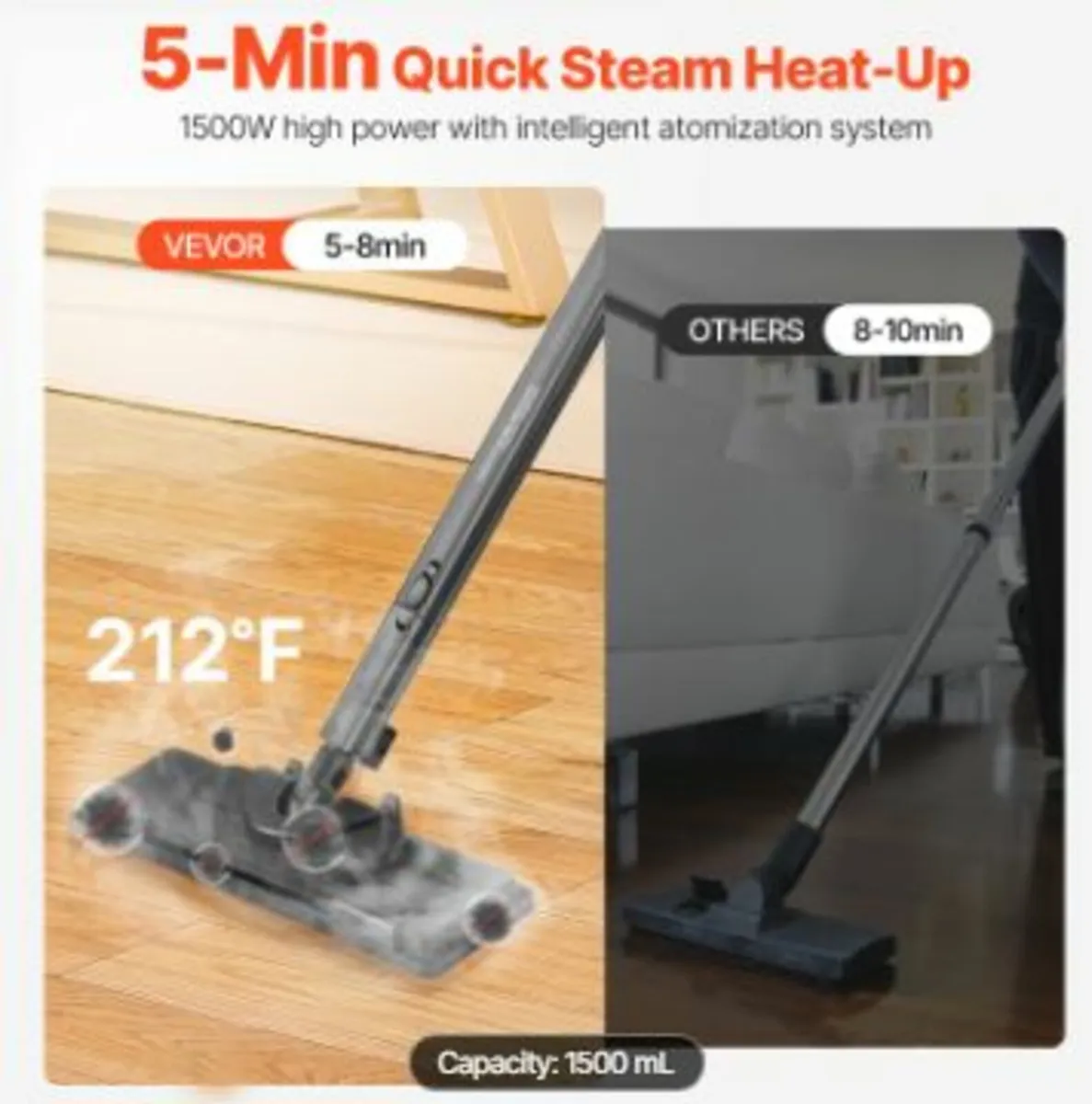 Steam Cleaner Multipurpose Steamer with 27 - Image 3