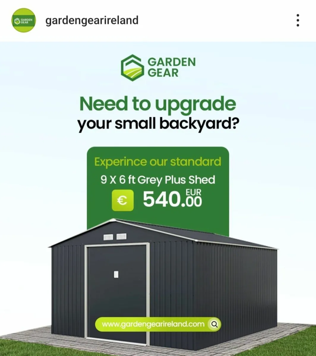 Steel Garden Sheds - Image 2