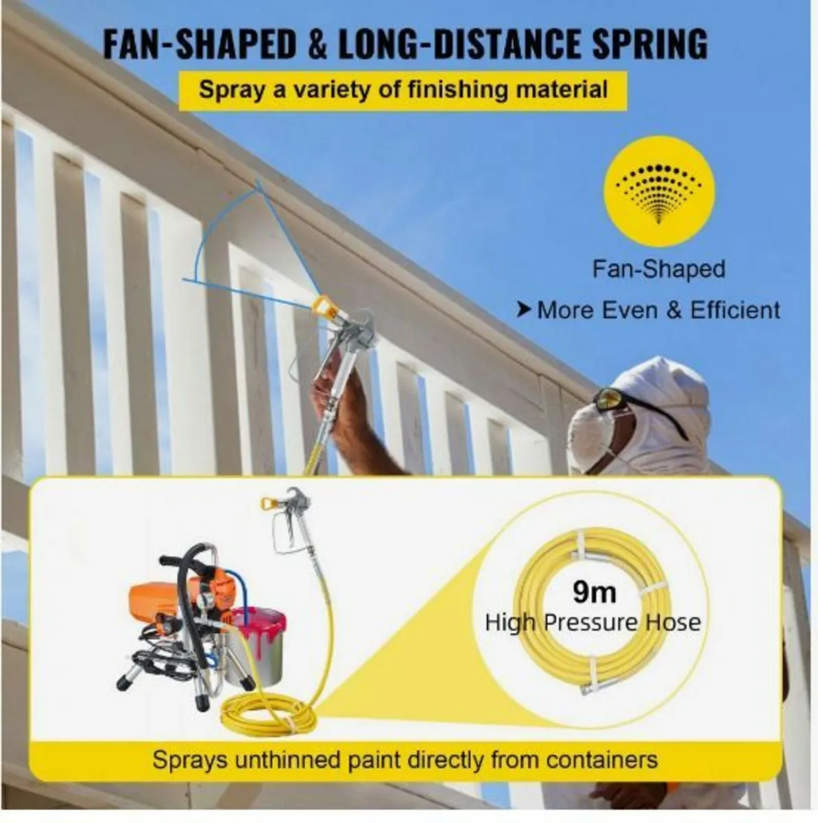 High Pressure Airless Sprayer Paint - Image 4