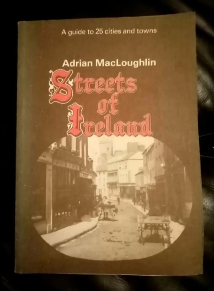 Streets of Ireland Vintage Book - Image 1