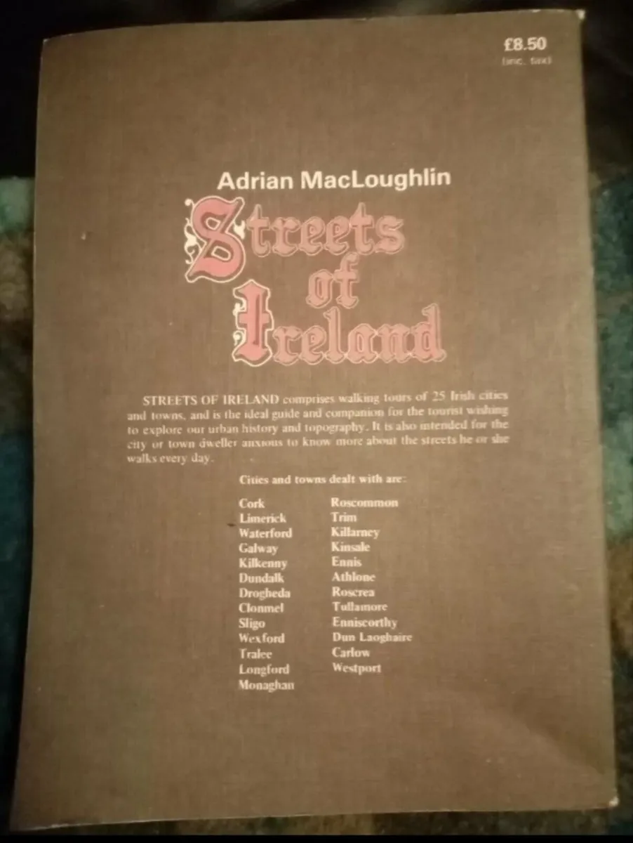 Streets of Ireland Vintage Book - Image 2