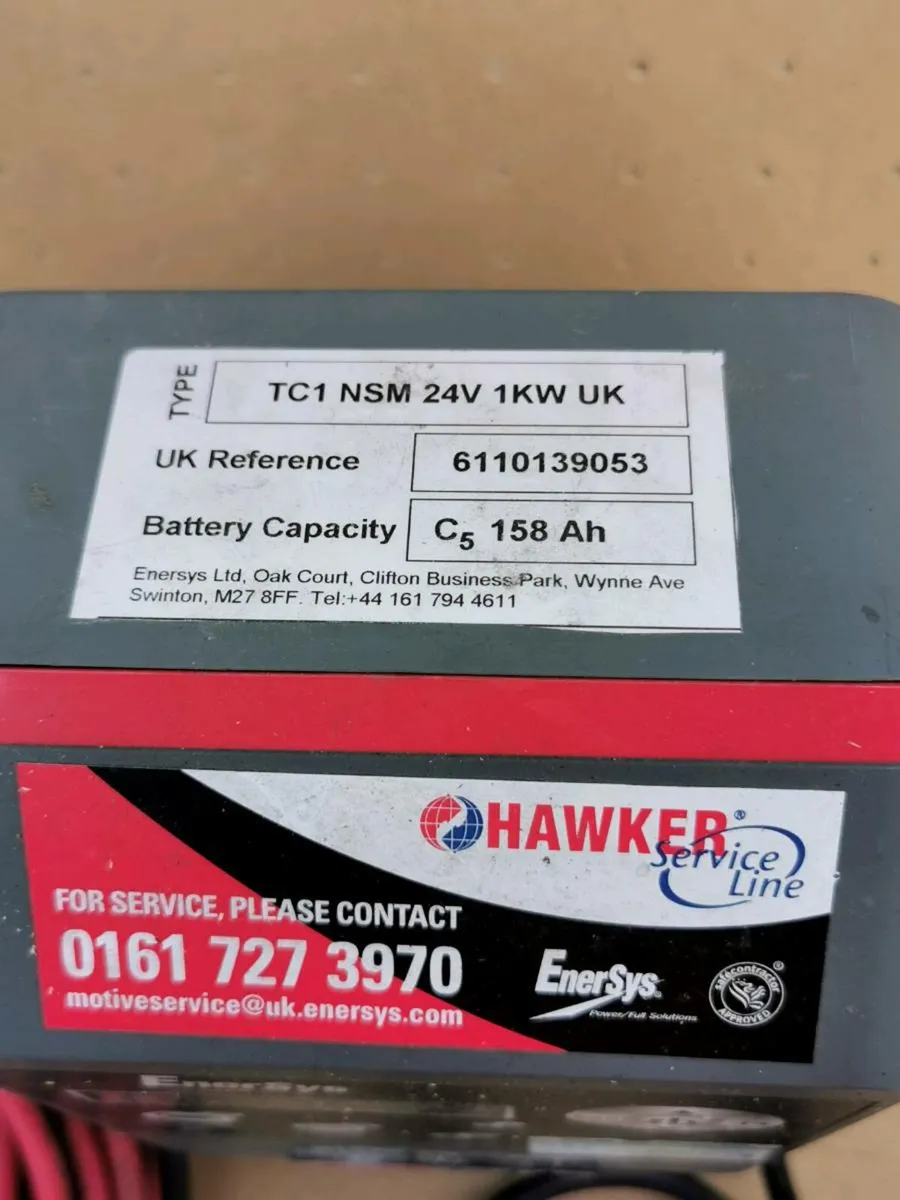 Enersys TC1 NS NexSys 24V 1KW Single Phase Charger - Image 2