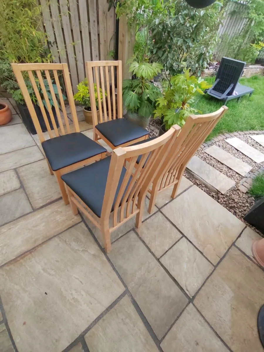 8 kitchen dining chairs - Image 2