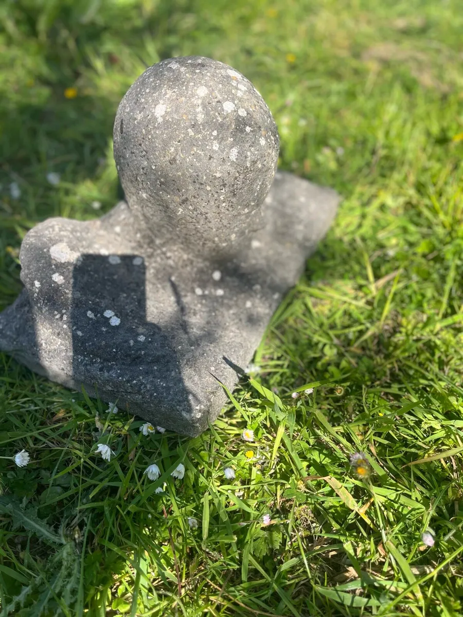 19th Century Limestone Bust Garden Sculpture - Image 4