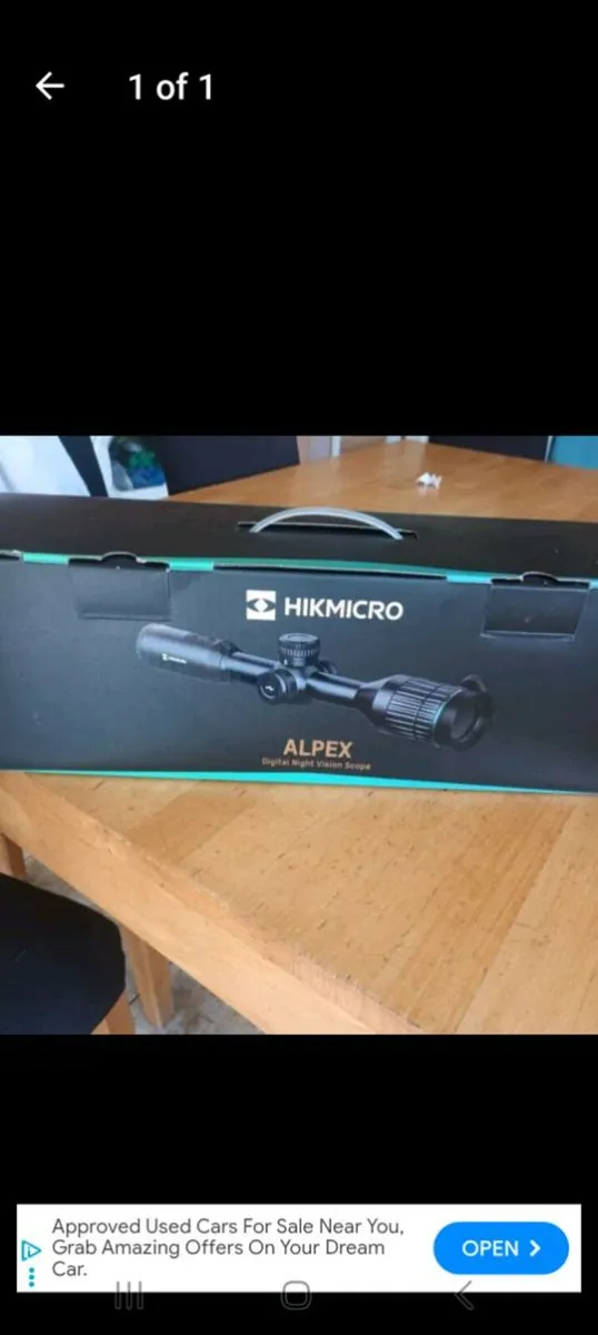Rifle scope