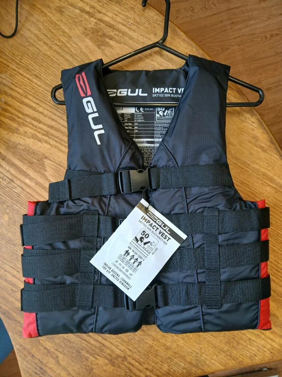 New Unused Gul Impact Vest Buoyancy Aid, 30-50 kg - Image 1