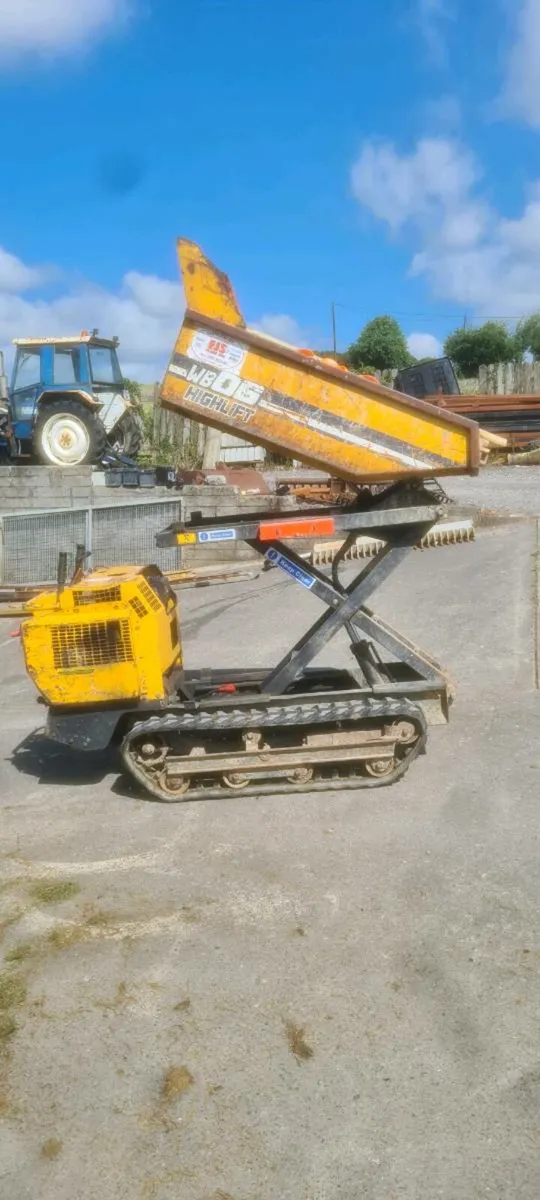 Kubota diesel track dumper - Image 1