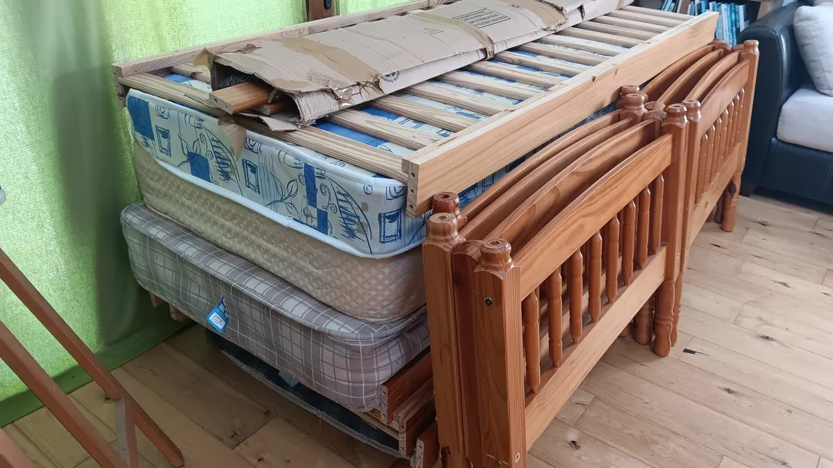 3 Single Beds for Sale Plus 1 Free - Image 2