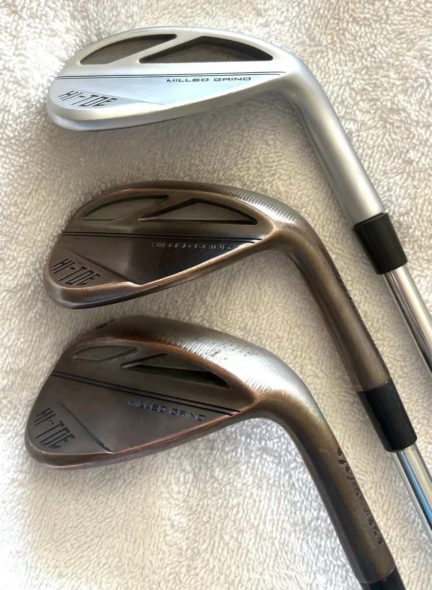 3 quality TaylorMade Hi Toe wedges 50,54,58 - Image 1