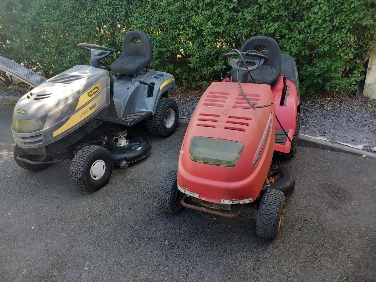 Ride on lawnmowers - Image 1