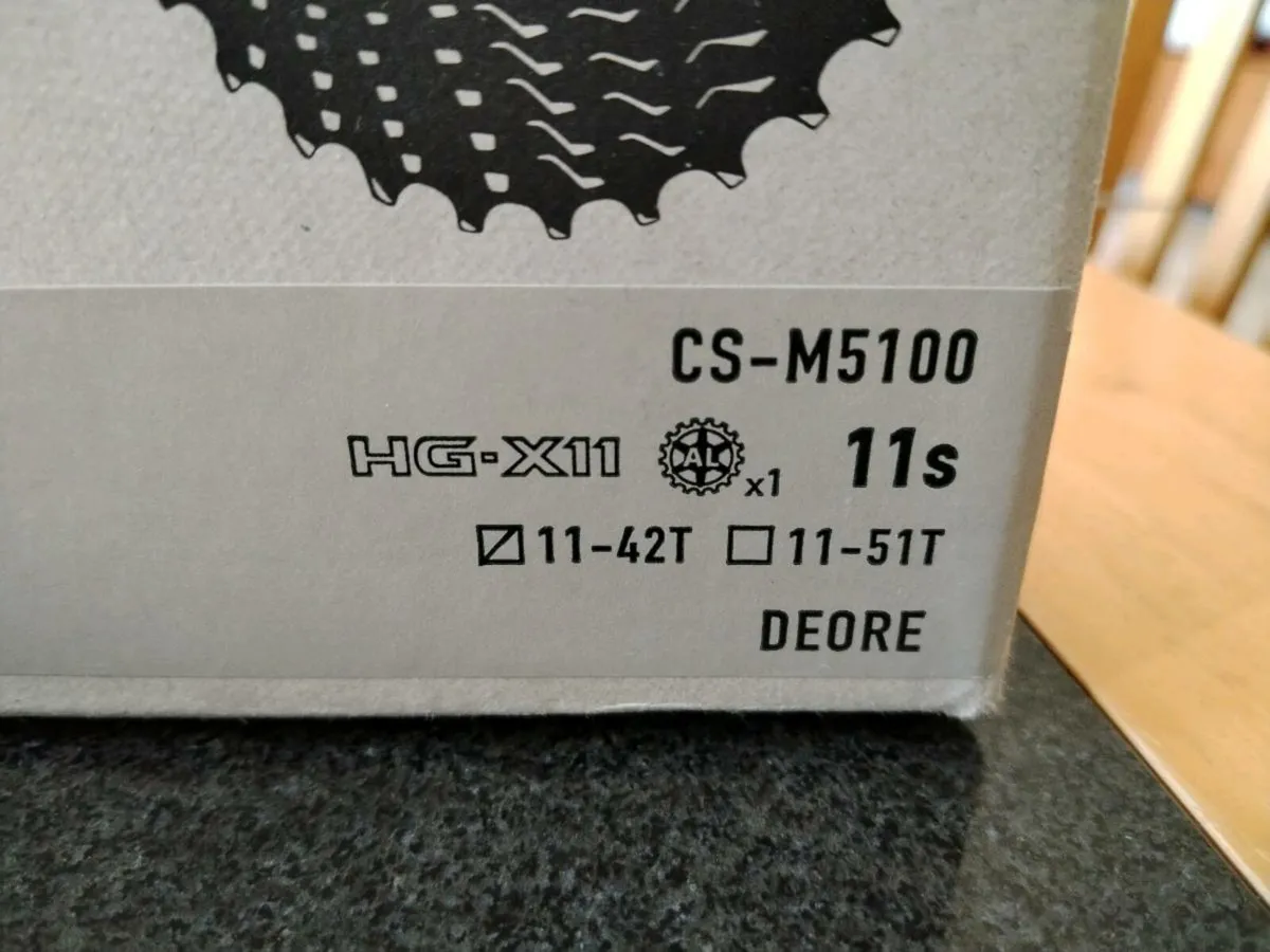Shimano Deore HG 11 speed cassette - Image 1