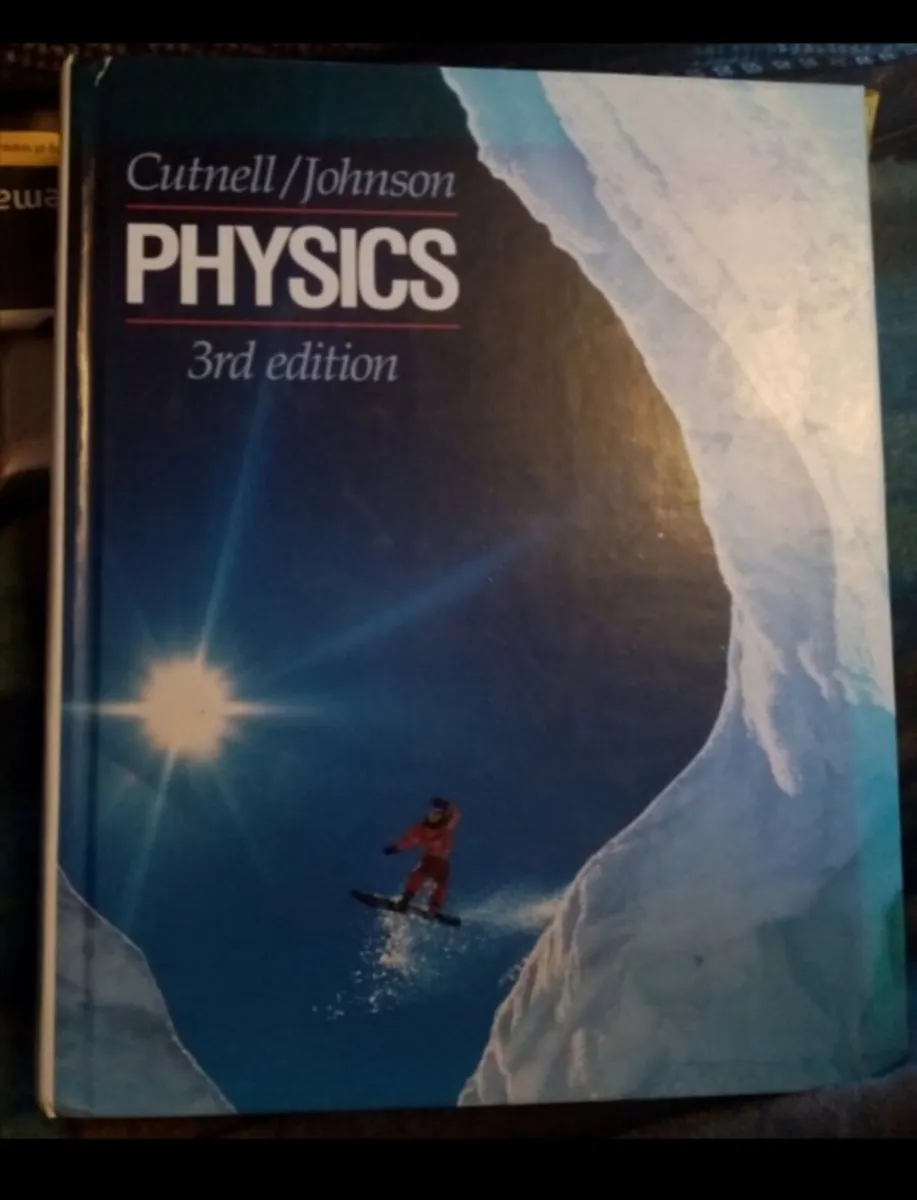 Cutnell Johnson Physics Book