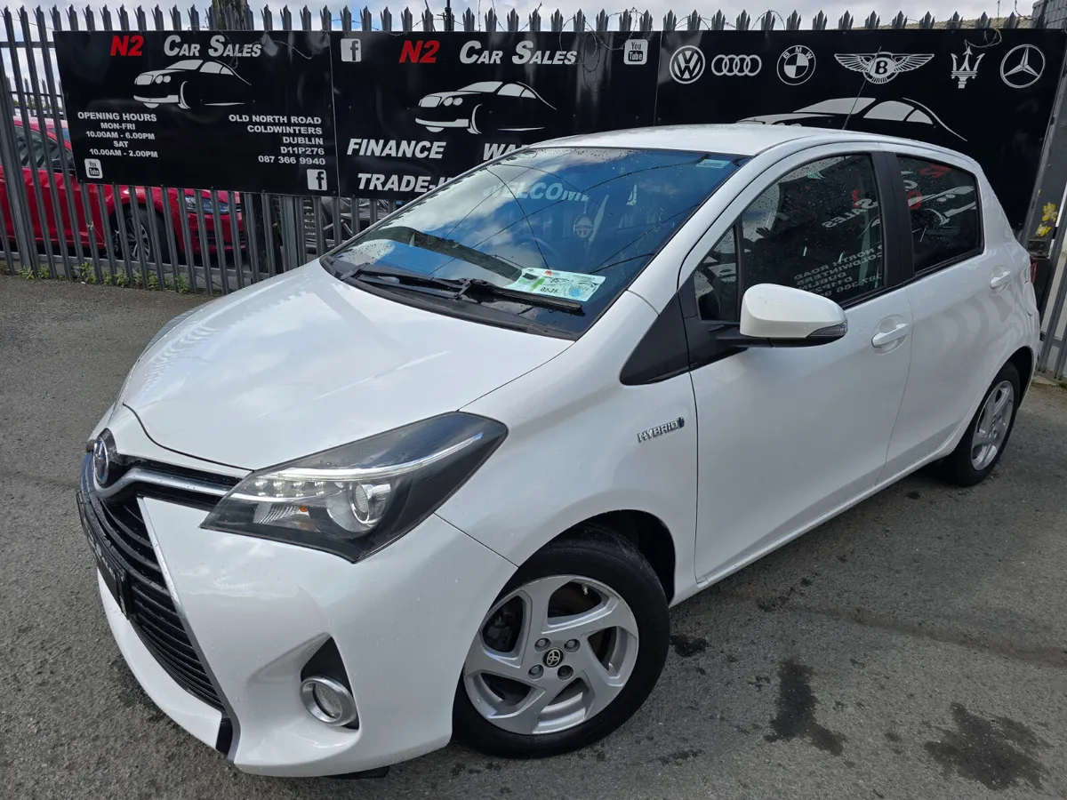 151 Toyota Yaris 1.5 Hybrid, LOW MILES, NEW NCT - Image 2