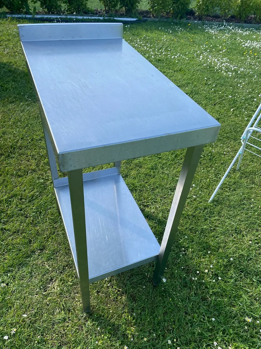 Stainless steel table