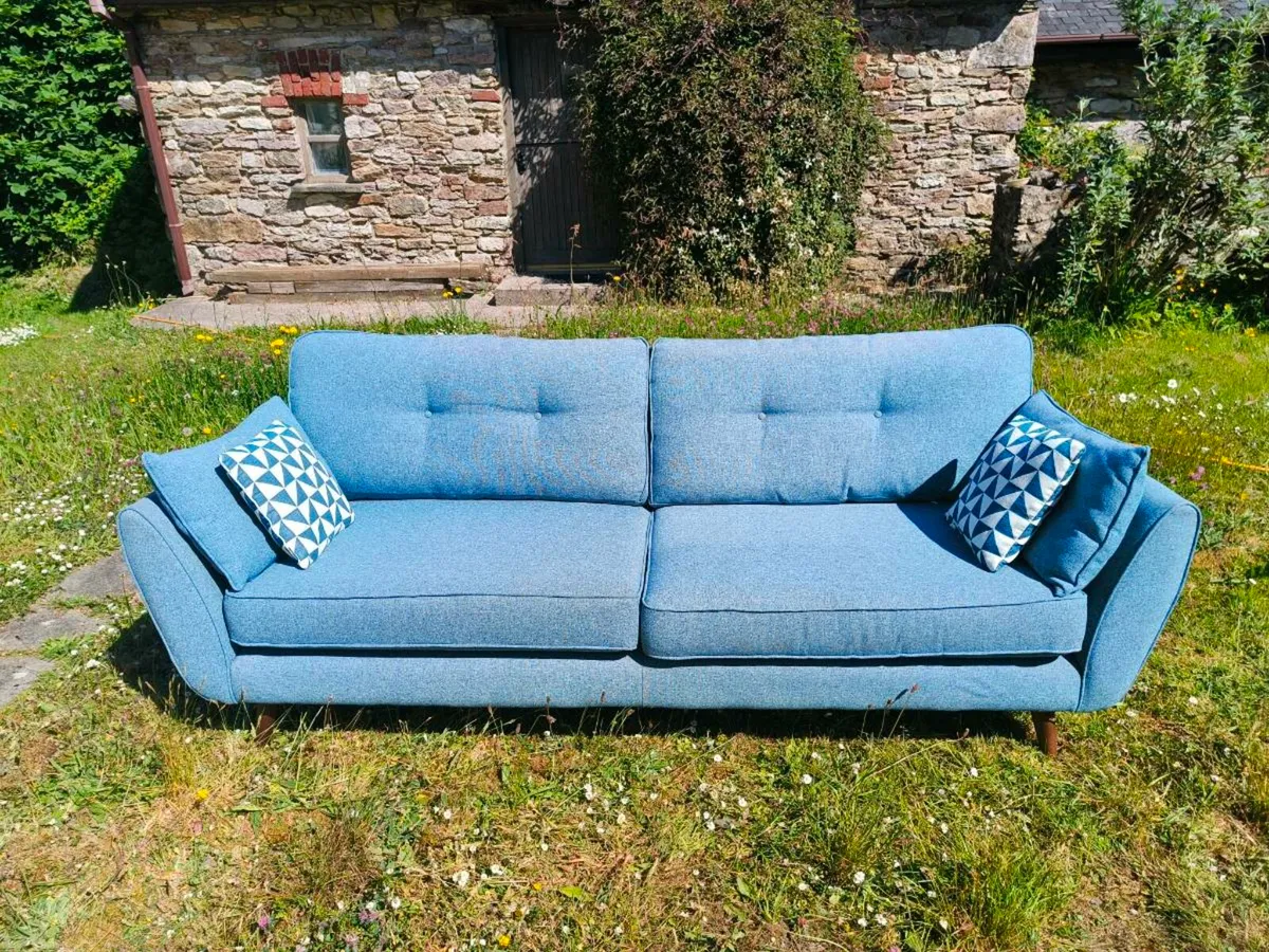 DFS Zinc 4 seat sofa - Image 1
