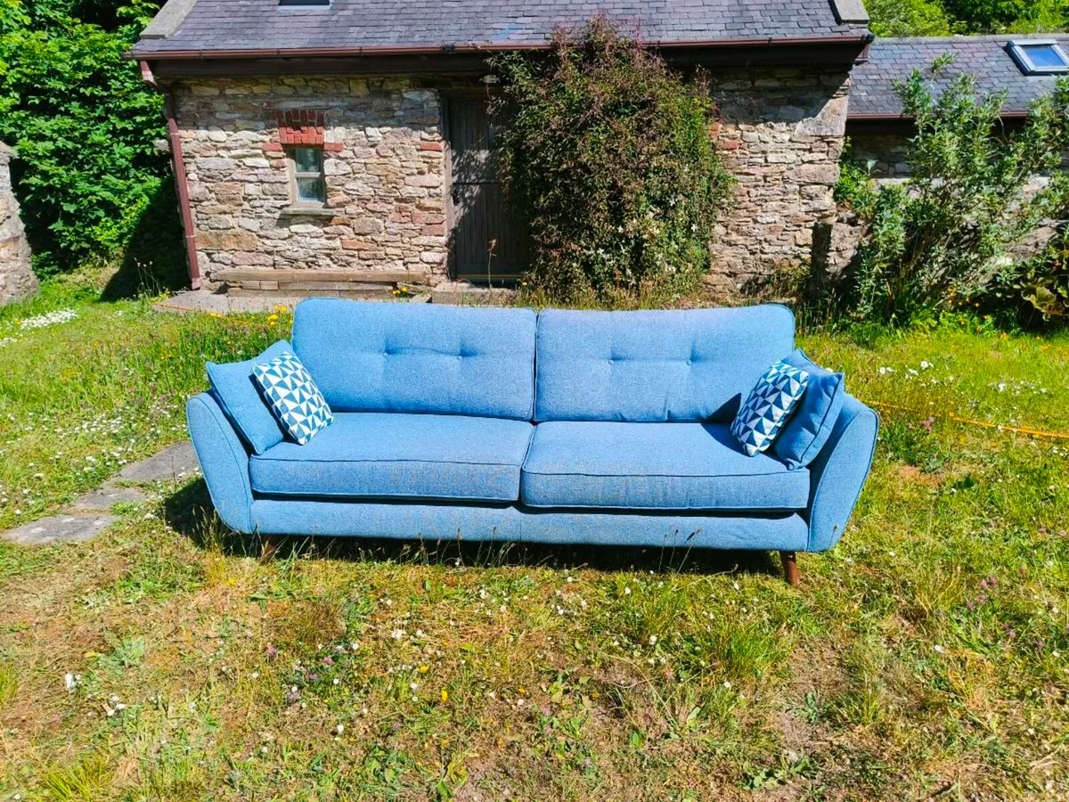 DFS Zinc 4 seat sofa - Image 3