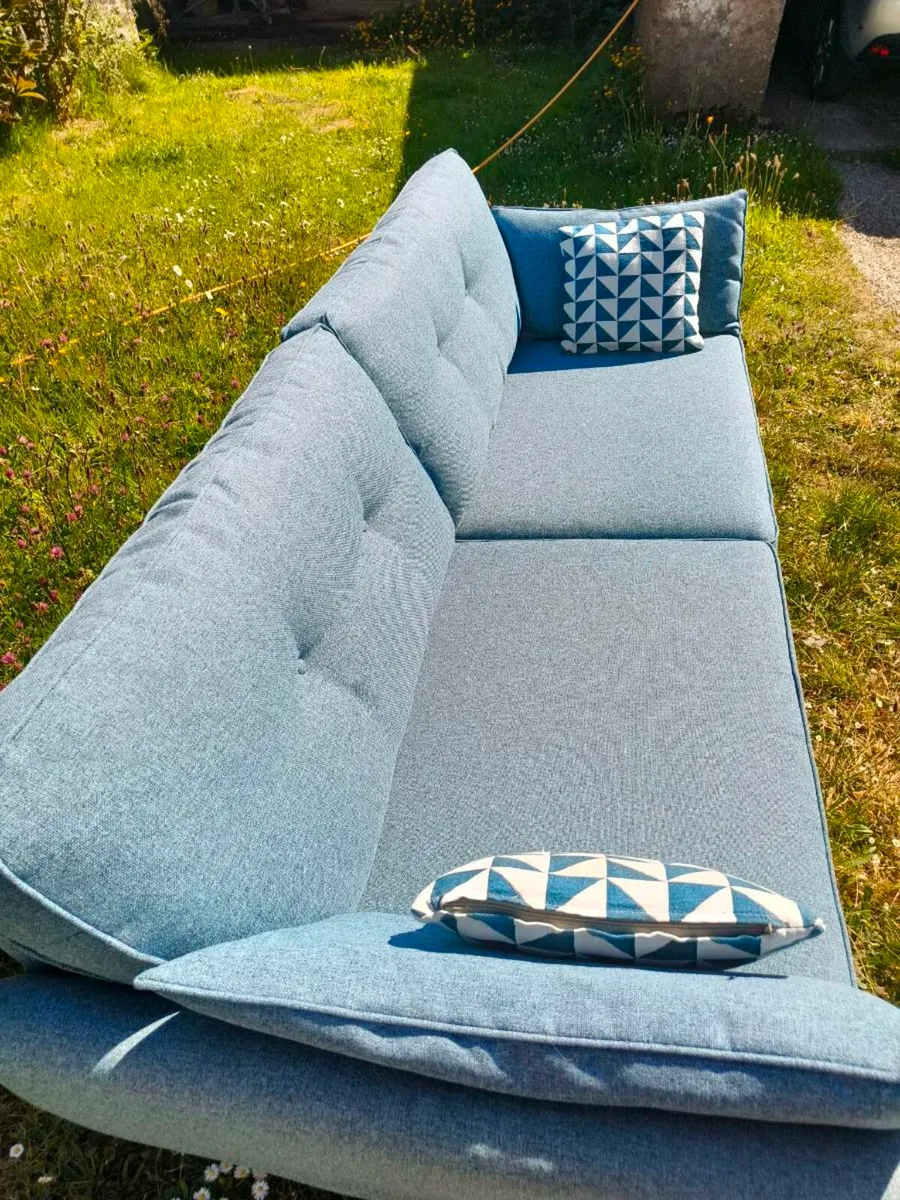 DFS Zinc 4 seat sofa - Image 4