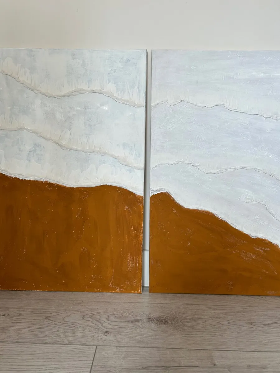 Seashore landscape painting - Image 3
